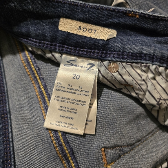 Seven Boot Cut Jeans - Picture 2 of 5